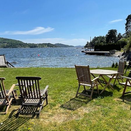 Апартаменты Leilighet Ved Sjoen Med Strand Порсгрунн Экстерьер фото